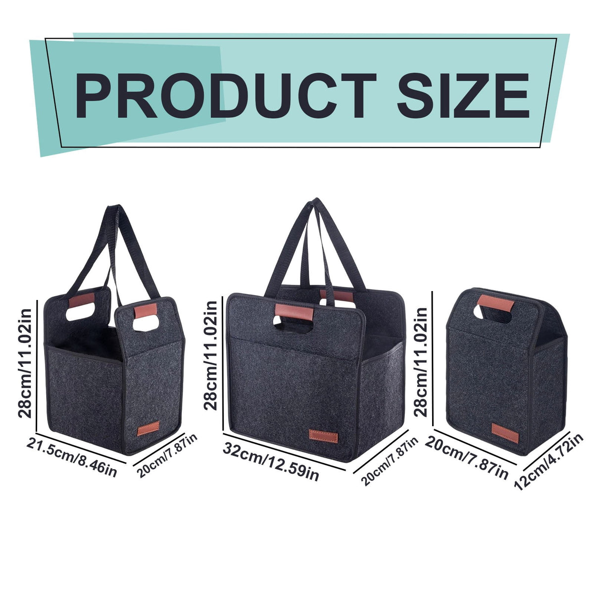 Insulated Two-Bottle Beverage Bag, Fold-Flat Drink Carrier with Foam Divider, Handle and Clear Side Pocket - Image 3