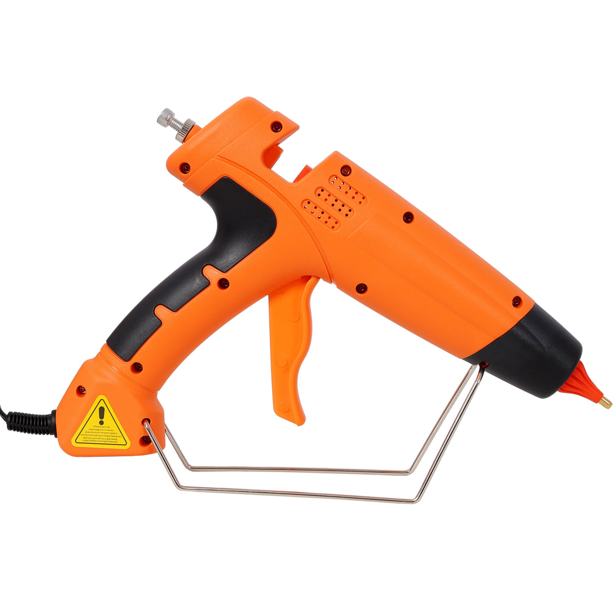 High-Power Hot Glue Gun Kit, 550W with Digital Temperature Display, 4 Spare Nozzles and 24 Glue Sticks - Image 5