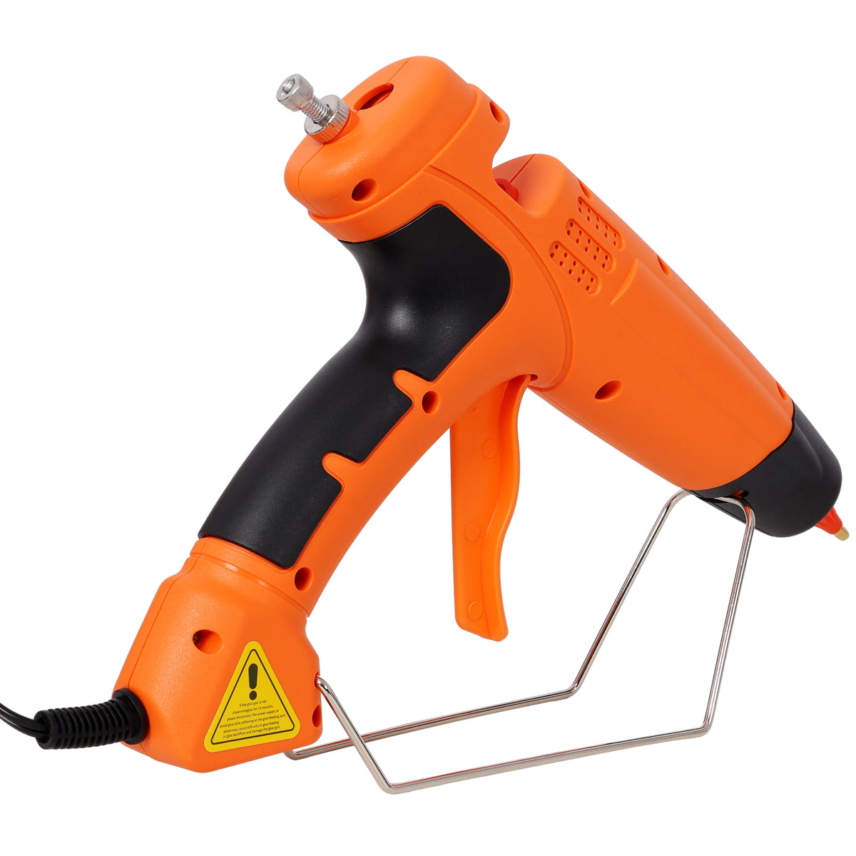 High-Power Hot Glue Gun Kit, 550W with Digital Temperature Display, 4 Spare Nozzles and 24 Glue Sticks - Image 3