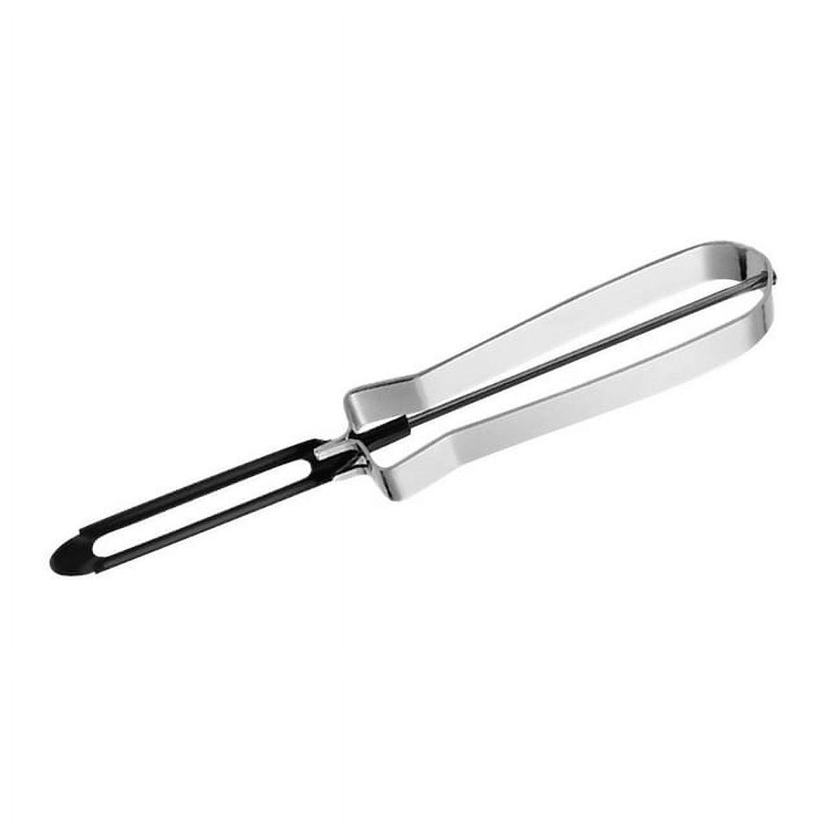 Stainless Steel Swivel Peeler for Vegetables and Fruit, with Blemish Remover for Left or Right Hand